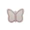 4" Butterfly Cross Stitch Wood Canvas, 4ct. by Loops & Threads®